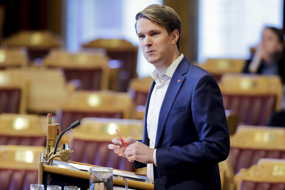 Torstein Tvedt Solberg (Ap). Torstein Tvedt Solberg (Ap) er fornøyd med avtalen om strømstøtte til frivilligheten.Foto: Vidar Ruud / NTB