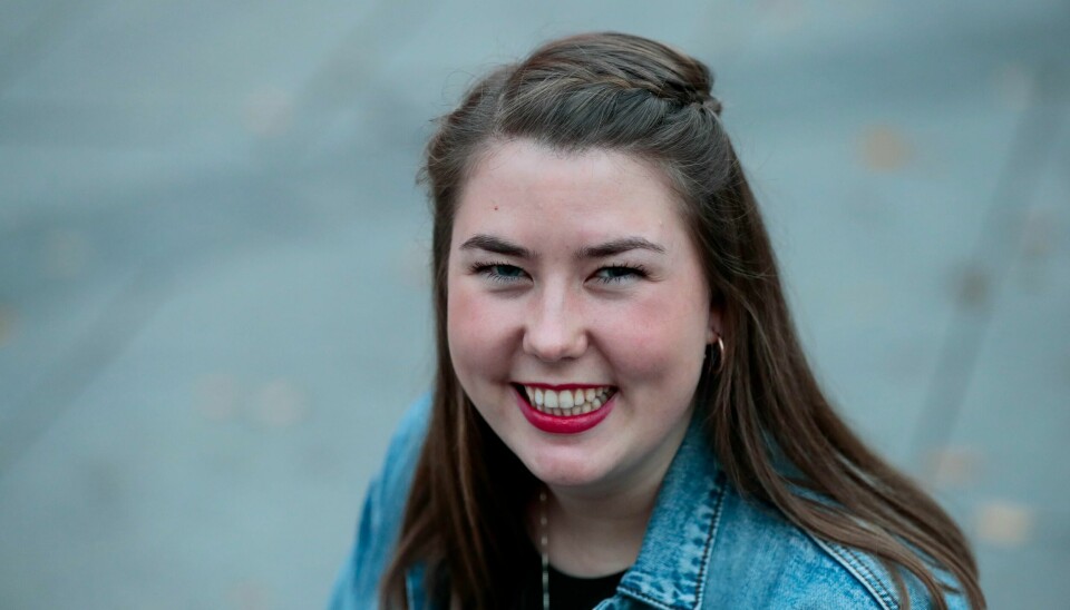 Astrid Willa Eide Hoem er leder i AUF og for at 16-åringer også skal få stemmerett i Norge. Oslo 20181019.
Påtroppende nestleder Astrid Willa Eide Hoem (innstilt som ny nestleder) i AUF. Søndag er det valg i AUF sitt landsmøte.
Foto: Lise Åserud / NTB