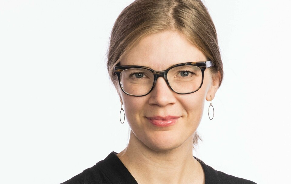 Marie Sneve Martinussen, nestleder i Rødt. Marie Sneve Martinussen, nestleder i Rødt.