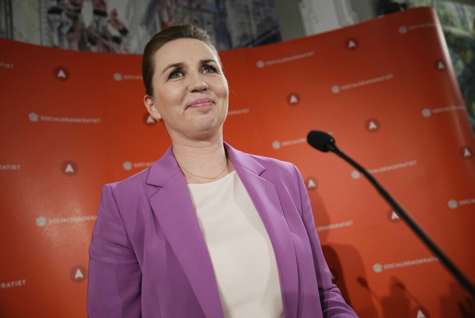 – Jeg er glad, og jeg er stolt på vegne av Danmark, sa statsminister Mette Frederiksen da det ble klart at danskene hadde stemt for å ta del i EUs forsvarssamarbeid. – Jeg er glad, og jeg er stolt på vegne av Danmark, sa statsminister Mette Frederiksen da det ble klart at danskene hadde stemt for å ta del i EUs forsvarssamarbeid.