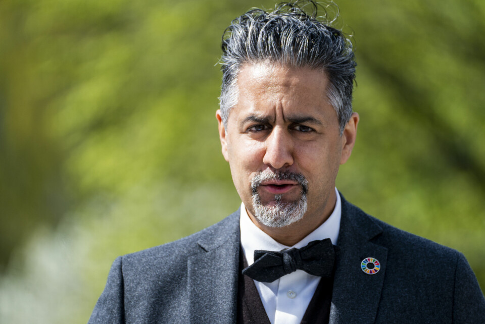 Abid Raja (V), stortingsrepresentant og tidligere kultur- og likestillingsminister. Her fra 2021, da han var statsråd. Abid Raja (V), stortingsrepresentant og tidligere kultur- og likestillingsminister. Her fra 2021, da han var statsråd.