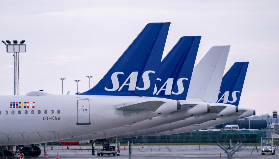 SAS-fly på Kastrup SAS-fly på Kastrup