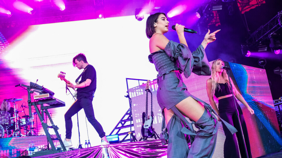 Dua Lipa er klar for Oslo Spektrum. Dua Lipa