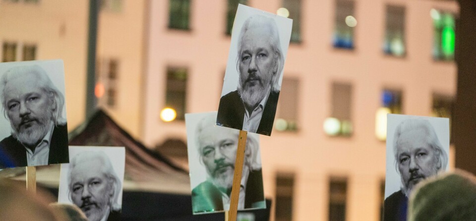 Domstolen som i februar behandlet utleveringssaken mot Julian Assange, kommer trolig med sin kjennelse tirsdag. Arkivfoto: Terje Pedersen / NTB Julian Assanges sak har vakt oppmerksomhet verden over i mange år. Foto: Terje Pedersen / NTB