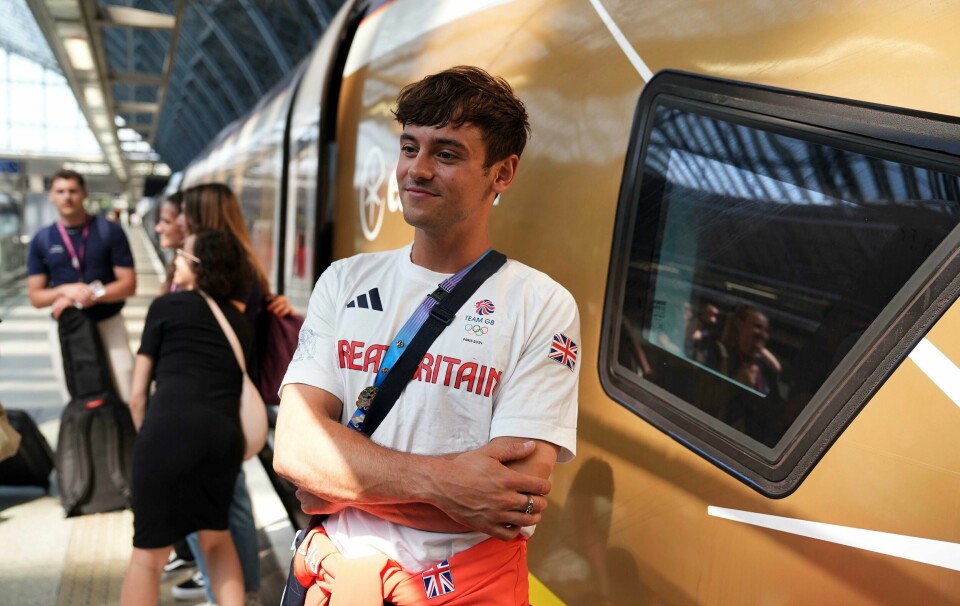 Den britiske stuperen Tom Daley legger opp Tom Daley legger opp. Foto: Jordan Pettitt/PA via AP / NTB