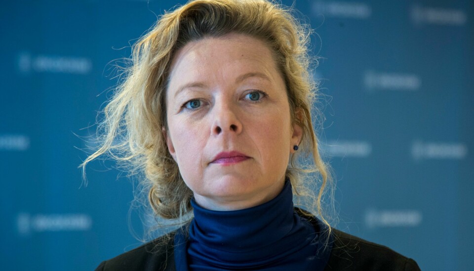 Nestsjef i PST Hedvig Moe, sier de følger ekstra med på misnøyen og voldsoppfordringene som brer seg på nett som følge av økte utgifter. Foto: Heiko Junge / NTB Nestsjef i PST Hedvig Moe, sier de følger ekstra med på misnøyen og voldsoppfordringene som brer seg på nett som følge av økte utgifter. Foto: Heiko Junge / NTB