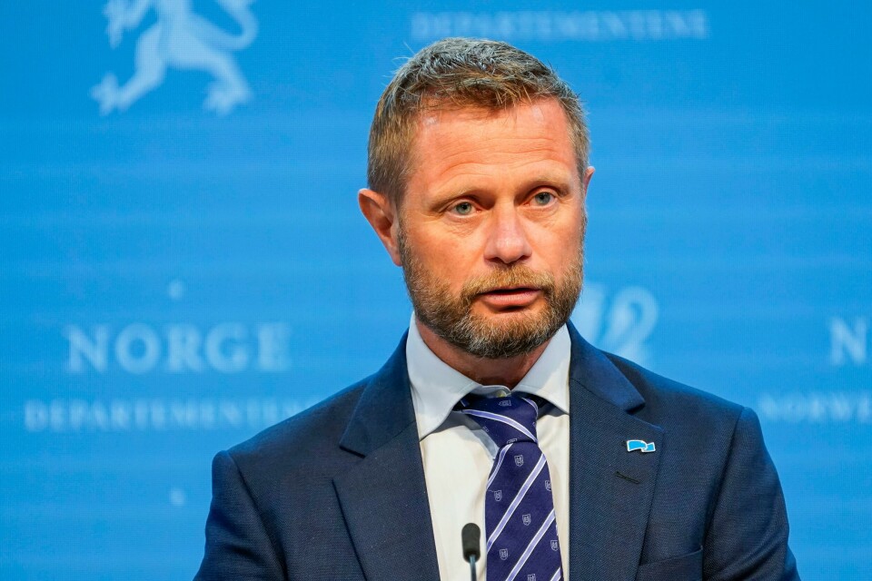 Bent Høie under en pressekonferanse om koronasituasjonen i juli 2021. Den tidligere helse- og omsorgsministeren er nå statsforvalter i Rogaland. Bent Høie under en pressekonferanse om koronasituasjonen i juli 2021. Den tidligere helse- og omsorgsministeren er nå statsforvalter i Rogaland.