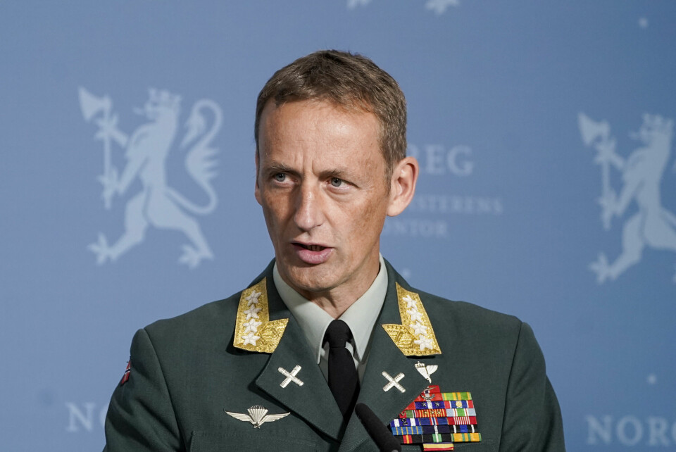 – Vi har en nullvisjon for mobbing og trakassering i Forsvaret, sier forsvarssjef Eirik Kristoffersen. – Vi har en nullvisjon for mobbing og trakassering i Forsvaret, sier forsvarssjef Eirik Kristoffersen.