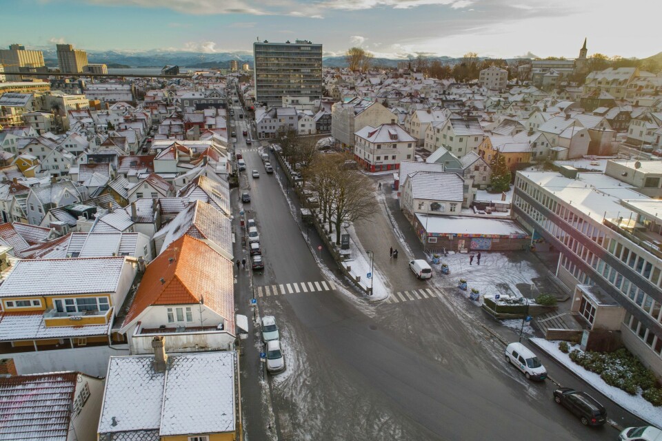 Illustrasjonsbilde fra Stavanger. Boligmarkedet i Stavanger skiller seg fra andre byer i landet, ifølge meglerdirektør.