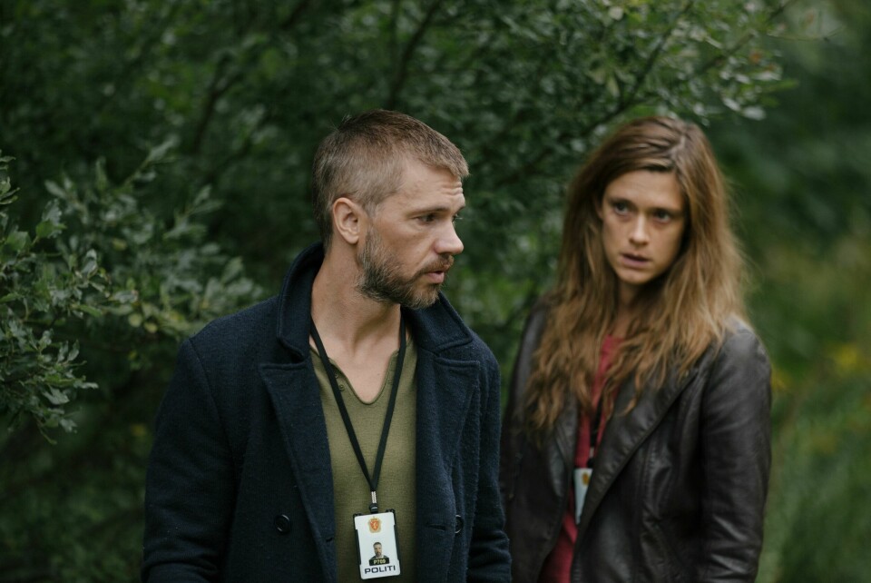 Fremvandrer-duoen Nicolai Cleve Broch og Krista Kosonen i første sesong av den norske HBO-snakkisen, nå SkyShowtime-serie. Fremvandrer-duoen Nicolai Cleve Broch og Krista Kosonen i første sesong av den norske HBO-snakkisen, nå SkyShowtime-serie.