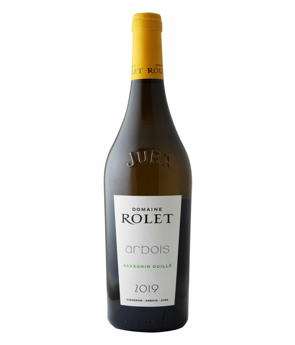 Rolet Savagnin Ouille 2020, kr 295,00. Foto: Produsenten VIN: Rolet Savagnin Ouille 2020, kr 295,00. Foto: Produsenten