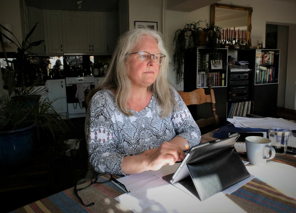Elisabeth Thoresen i AAP-aksjonen har kjempet for at mottakere av arbeidsavklaringspenger ikke må miste stønaden før de er sikret en inntekt. Nå har regjeringen besluttet at karensåret skal fjernes. Elisabeth Thoresen.
