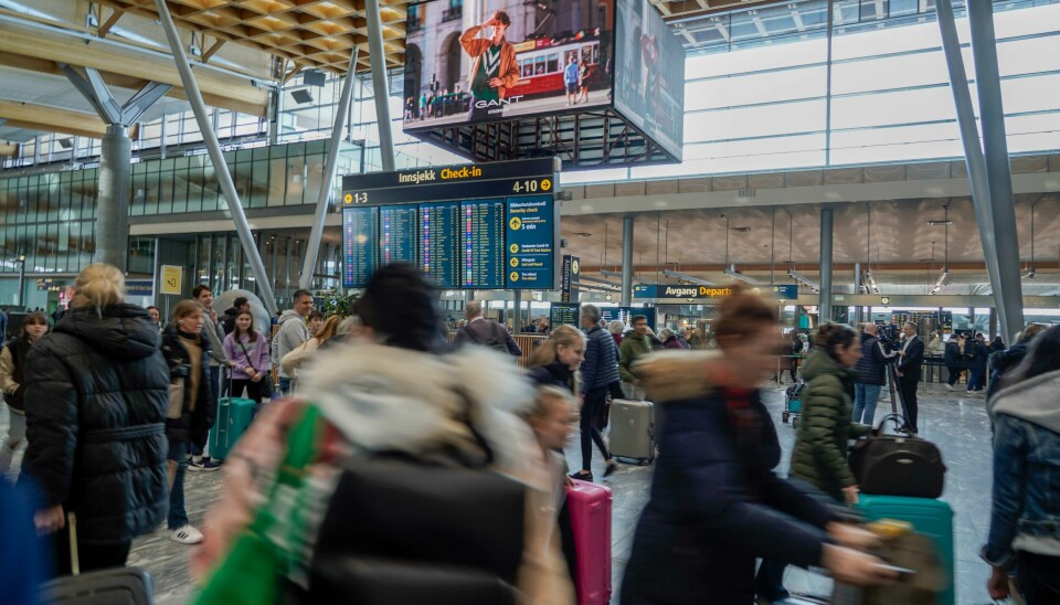 Streik og lockout vil gå hardt utover flytrafikken. Allerede før streiken var det mye trafikk på Gardermoen. Her fra påsken 2022. Streik og lockout vil gå hardt utover flytrafikken. Allerede før streiken var det mye trafikk på Gardermoen. Her fra påsken 2022.