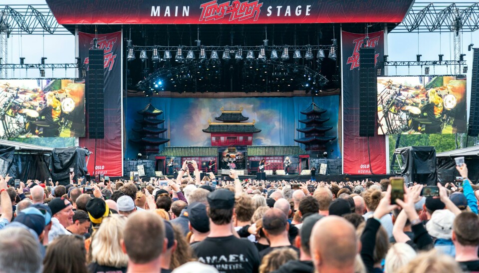 Tons of Rock arrangeres på Ekebergsletta i Oslo. Foto: Gorm Kallestad / NTB Tons of Rock arrangeres på Ekebergsletta i Oslo. Foto: Gorm Kallestad / NTB