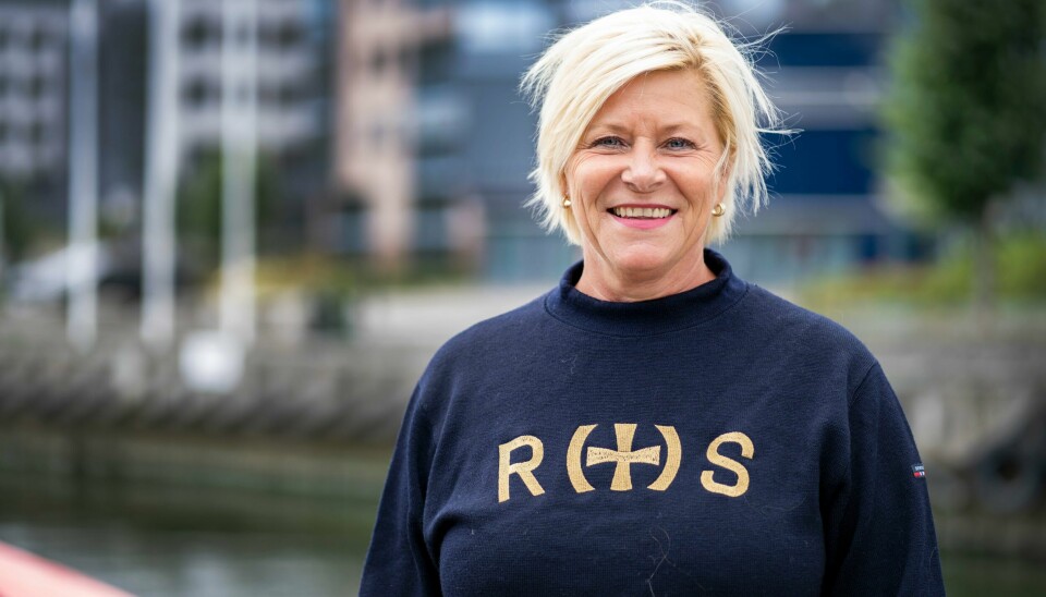 I august i fjor ble det kjent at tidligere Frp- leder Siv Jensen hadde takket ja til å lede et arbeid i regi av Redningsselskapet for å forebygge drukningsulykker. Tirsdag ble paraplyorganisasjonen Flyte lansert. I august i fjor ble det kjent at tidligere Frp- leder Siv Jensen hadde takket ja til å lede et arbeid i regi av Redningsselskapet for å forebygge drukningsulykker. Tirsdag ble paraplyorganisasjonen Flyte lansert. Arkivfoto: Gorm Kallestad / NTB