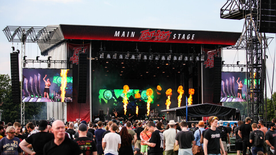 Within Temptation på Tons of Rocks hovedscene. Tons of Rock
