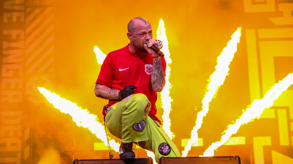 Five Finger Death Punch - eller 5FDP - på Tons of Rock. Tons of Rock