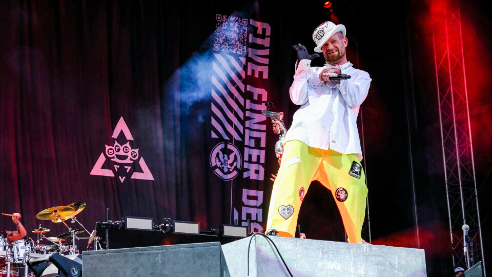 Five Finger Death Punch - eller 5FDP - på Tons of Rock. Tons of Rock