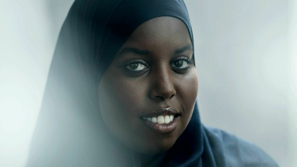 Forfatter og poet Sumaya Jirde Ali. Forfatter, poet og redaktør for tidsskriftet Fett, Sumaya Jirde Ali.