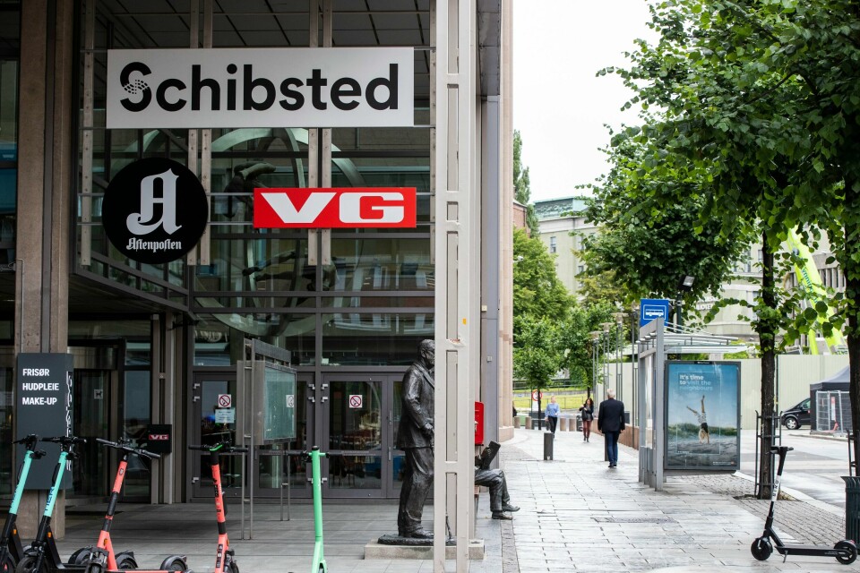Schibsted-avisene VG og Aftenposten holder til i Akersgata.