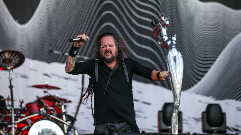 Jonathan Davis, vokalist i Korn på Tons of Rock. Tons of Rock
