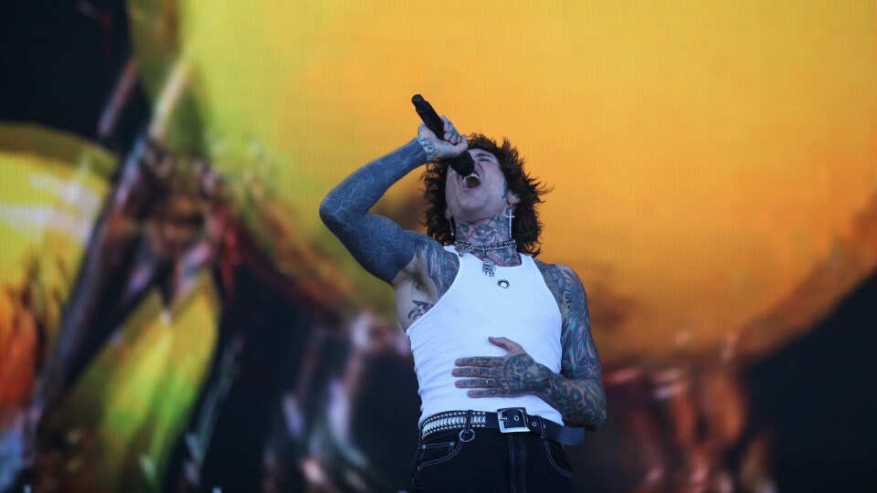 Oli Sykes i Bring Me The Horizon. Tons of Rock