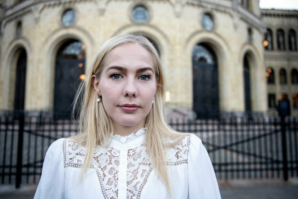 Æresrelatert vold bør straffes hardere, mener Høyres innvandringspolitiske talsperson Mari Holm Lønseth. Tirsdag presenterer Høyre sitt nye innvandringspolitiske program. Æresrelatert vold bør straffes hardere, mener Høyres innvandringspolitiske talsperson Mari Holm Lønseth. Tirsdag presenterer Høyre sitt nye innvandringspolitiske program. Foto: Annika Byrde / NTB