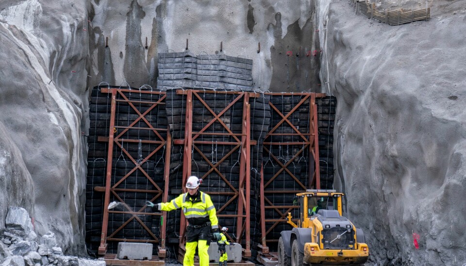 Oslo kommune bygger ny reservevannforsyning. Nå kan prosjektet bli enda dyrere. Oslo kommune bygger ny reservevannforsyning. Nå kan prosjektet bli enda dyrere. Foto: Javad Parsa / NTB