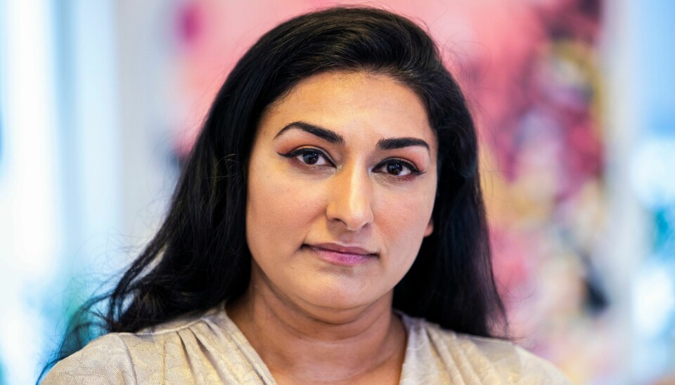 Shabana Rehman , her ved åpningsmarkering for stiftelsen Født Fri i 2018. Oslo 20180601.Daglig leder Shabana Rehman Gaarder inviterte til historisk åpningsmarkering for stiftelsen Født fri. Blant deltakerne på åpningseremonien var kulturminister Trine Skei Grande og stortingsrepresentant Abid Raja.Foto: Tore Meek / NTB