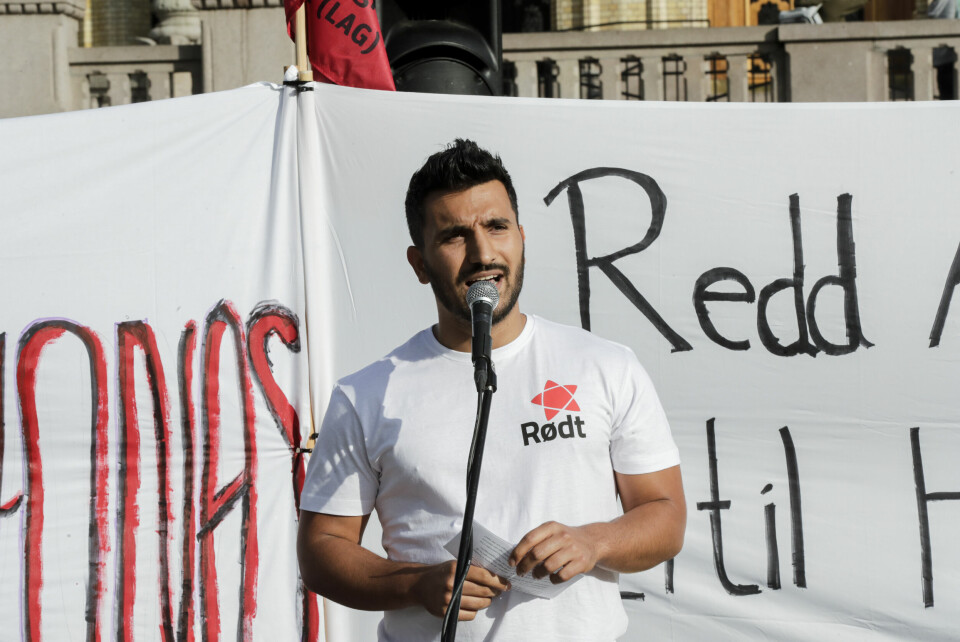 Oslo 2019829. Siavash Mobasheri leder av Rødt i Oslo Siavash Mobasheri ble mandag valgt som gruppeleder for Oslo Rødt. Foto: Vidar Ruud / NTB