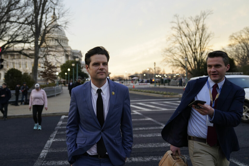 Matt Gaetz vil ha svar på når partifelle Kevin McCarthy vil bli ansett som en husokkupant, etter å ha flyttet inn på speakerens kontor før i det hele tatt er klart hvem som vinner. Matt Gaetz vil ha svar på når partifelle Kevin McCarthy vil bli ansett som en husokkupant, etter å ha flyttet inn på speakerens kontor før i det hele tatt er klart hvem som vinner.