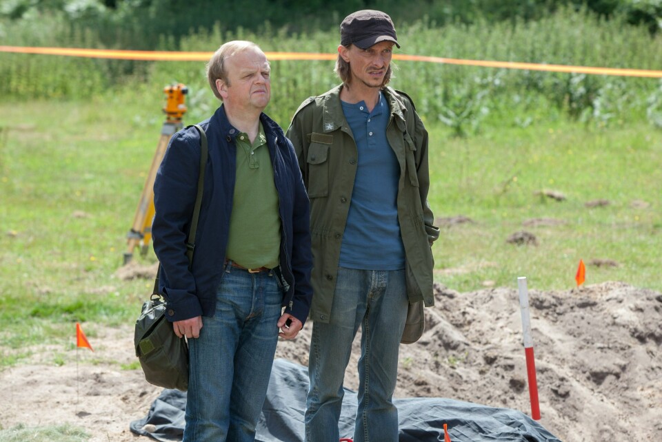 Toby Jones og Mackenzie Crook er Lance og Andy, to detektorister som ikke nødvendigvis for enhver pris må finne en skatt, selv om det også hadde vært gøy. Toby Jones og Mackenzie Crook er Lance og Andy, to detektorister som ikke nødvendigvis for enhver pris må finne en skatt, selv om det også hadde vært gøy.