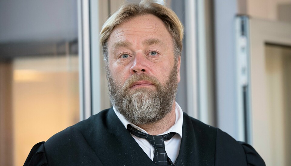 Forsvarsadvokat Jon Anders Hasle. Bergen 20190121.Forsvarsadvokat Jon Anders Hasle i en av Norges største dopingsaker.Foto: Marit Hommedal / NTB