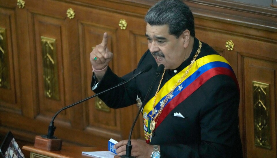 Venezuelas president Nicolas Maduro fortalte i forrige uke nasjonalforsamlingen i Caracas om sin visjon om et regionalt samarbeid i tett tilknytning til Vladimir Putin. Venezuelas president Nicolas Maduro fortalte i forrige uke nasjonalforsamlingen i Caracas om sin visjon om et regionalt samarbeid i tett tilknytning til Vladimir Putin.