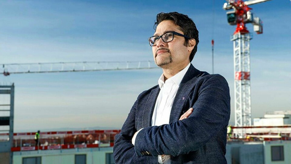 Konsernsjef Daniel Kjørberg Siraj i OBOS. Konsernsjef Daniel Kjørberg Siraj i OBOS.