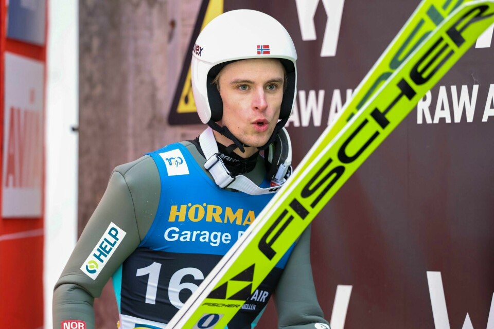 Fredrik Villumstad er en av seks norske hoppere i aksjon i Courchevel i kveld. Fredrik Villumstad er en av seks norske hoppere i aksjon i Courchevel i kveld.