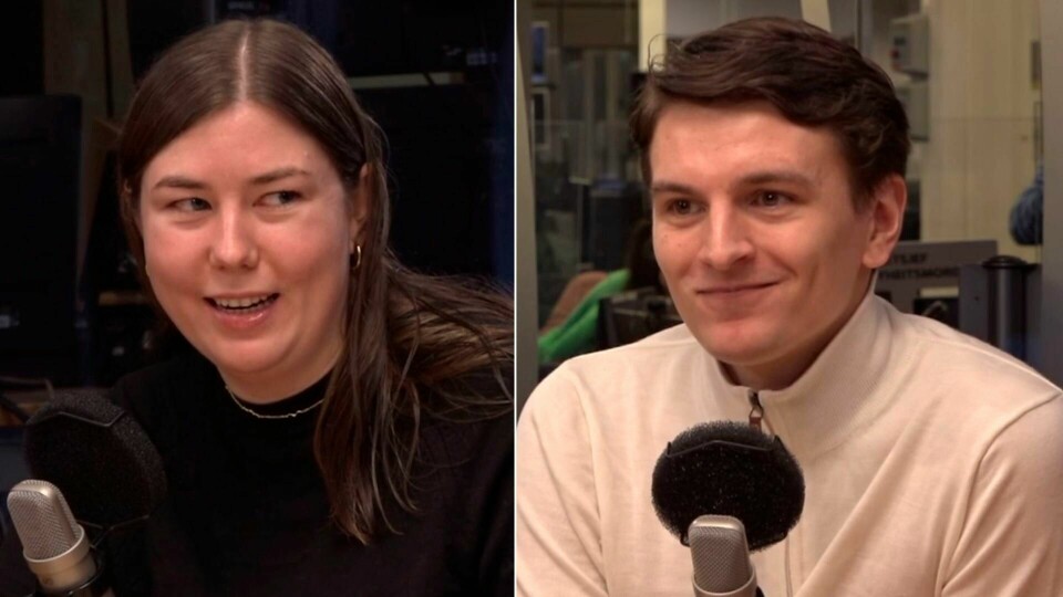 Leder av AUF, Astrid Hoem og Unge Høyre-leder Ola Svenneby er svært uenig i om Norge bør satse på kjernekraft. Leder av AUF, Astrid Hoem og Unge Høyre-leder Ola Svenneby er svært uenig i om Norge bør satse på kjernekraft.