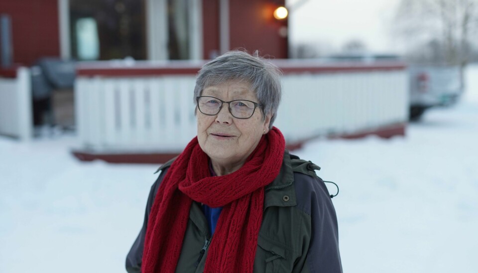 Anna Derås og ektemannen bor like ved grensa til Russland. Det var her den mulige russiske avhopperen tok seg inn i Norge for å søke asyl. Anna Derås.