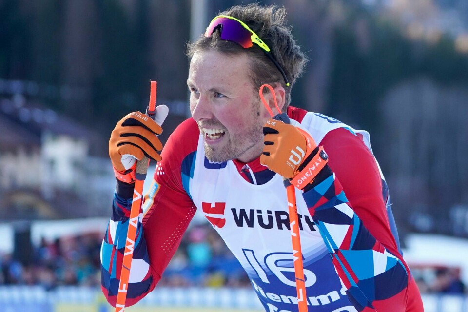 Emil Iversen er syk og mister NM på Gjøvik. Emil Iversen er syk og mister NM på Gjøvik.Foto: Terje Pedersen / NTB