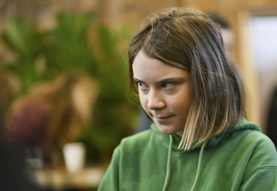 Greta Thunberg Klimaaktivist Greta Thunberg kom med krass kritikk av deltakerne på Verdens økonomiske forum (WEF) da hun ankom Davos i Sveits torsdag. Foto: Gian Ehrenzeller / Keystone / AP / NTB