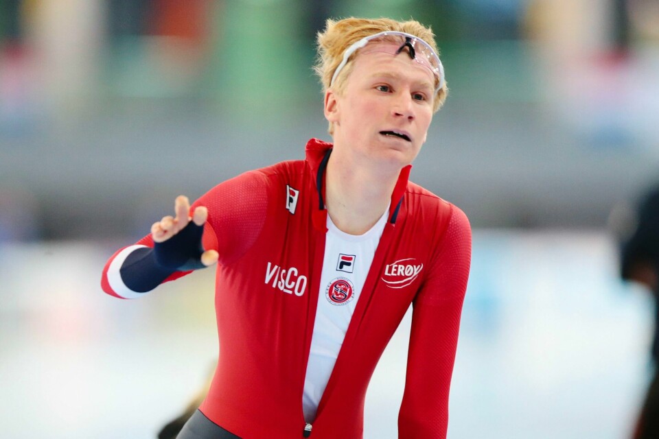 Peder Kongshaug avsluttet verdenscupen i Beijing med personlig bestetid på 1000 meter. Peder Kongshaug
