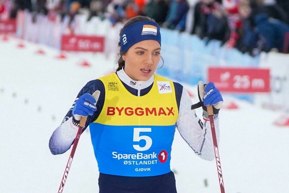 Kristine Stavås Skistad går for gull i ski-NM. Kristine Stavås Skistad går for gull i ski-NM.Foto: Terje Pedersen / NTB