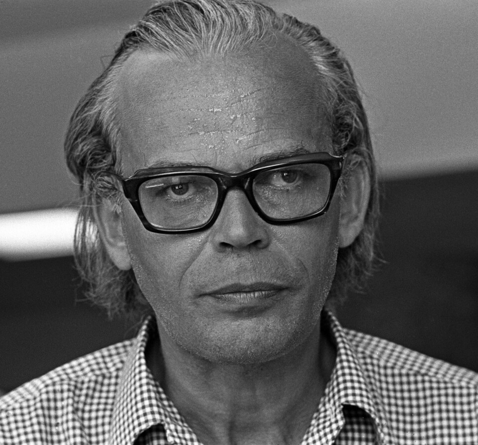 Filmregissør Arnljot Berg, her i 1972 Filmregissør Arnljot Berg, her i 1972