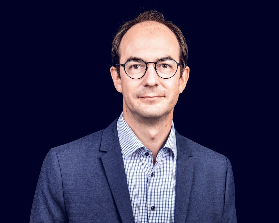 Stian Eisenträger, ansvarlig redaktør i Forsvarets forum. Mann med briller