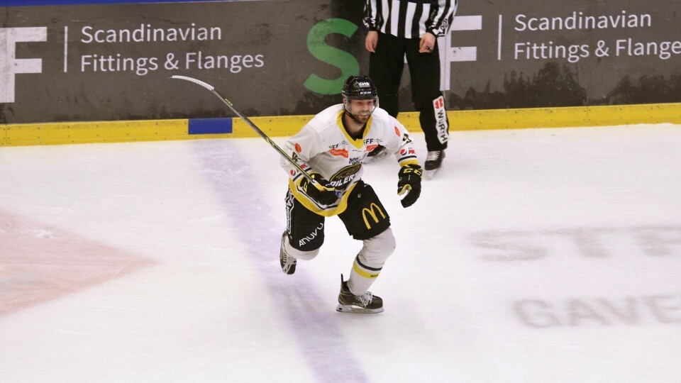 Rob Bordson og Stavanger Oilers møter Manglerud Star. Rob Bordson