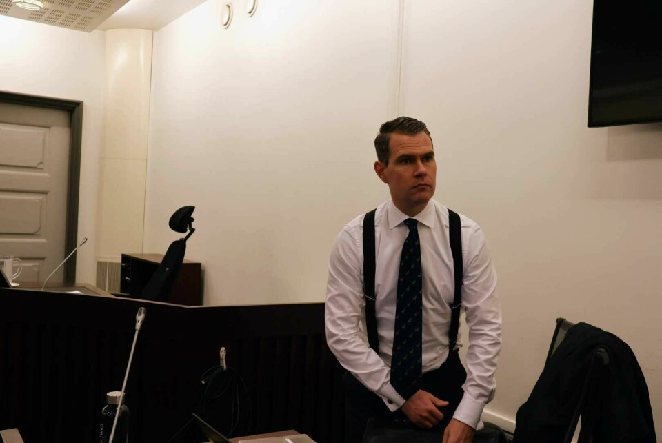 Marius Wesenberg er forsvarer for den dømte sønnen. Marius Wesenberg, forsvarer for drapstiltalt Vestkanten-drapet