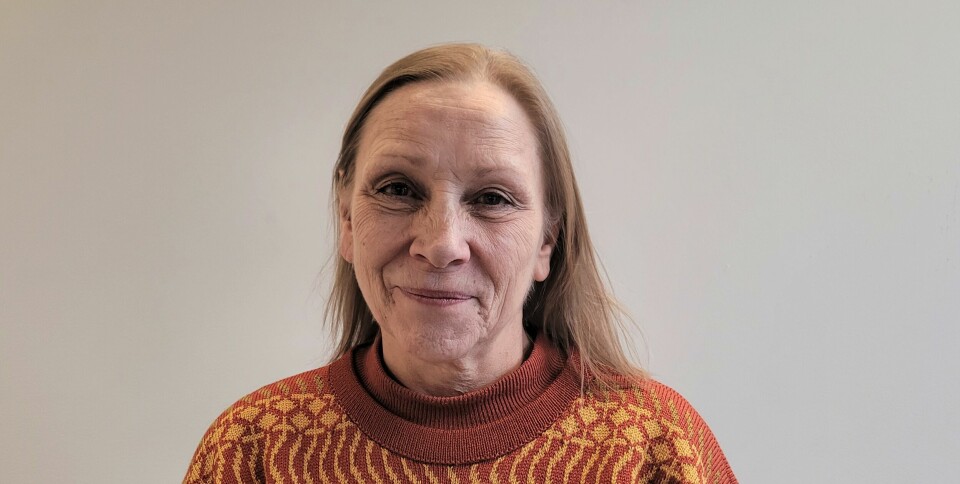 Anne Krigsvoll (67), spiller den gamle Edvard Munch i filmen «Munch» Anne Krigsvoll (65), spiller den gamle Edvard Munch i filmen «Munch»
