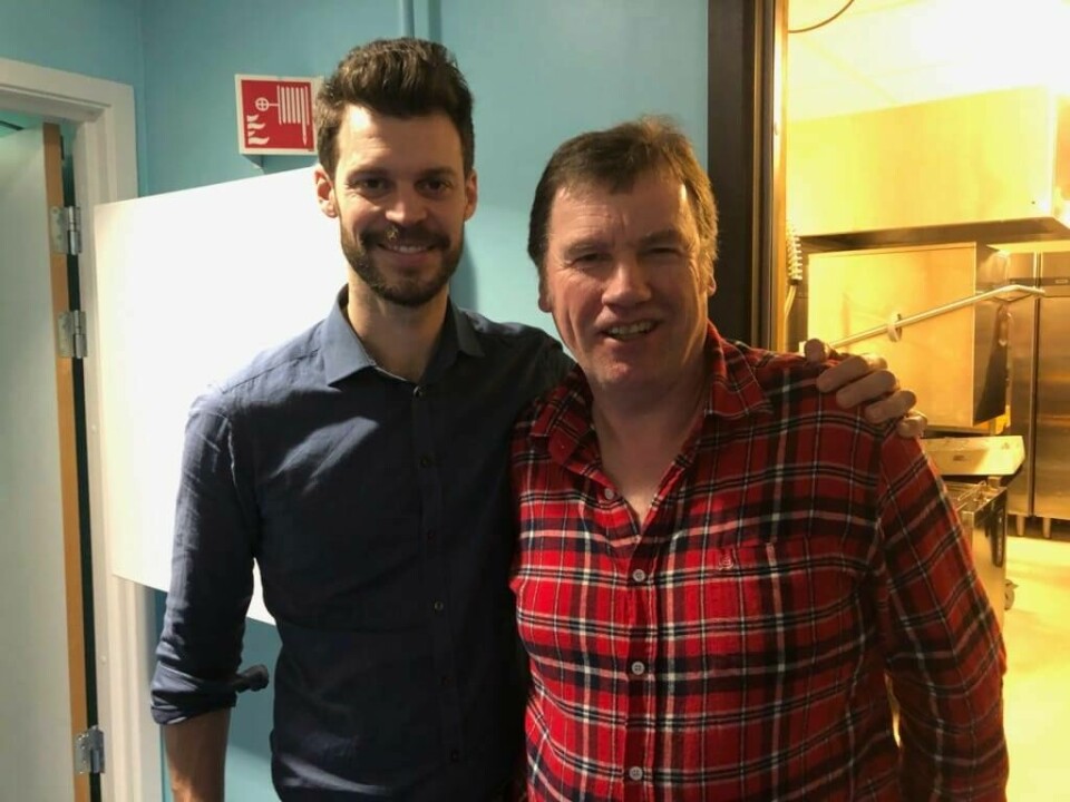Bjørnar Moxnes og Per Anton Nesjan, Rødt. Bjørnar Moxnes og Per Anton Nesjan, Rødt.