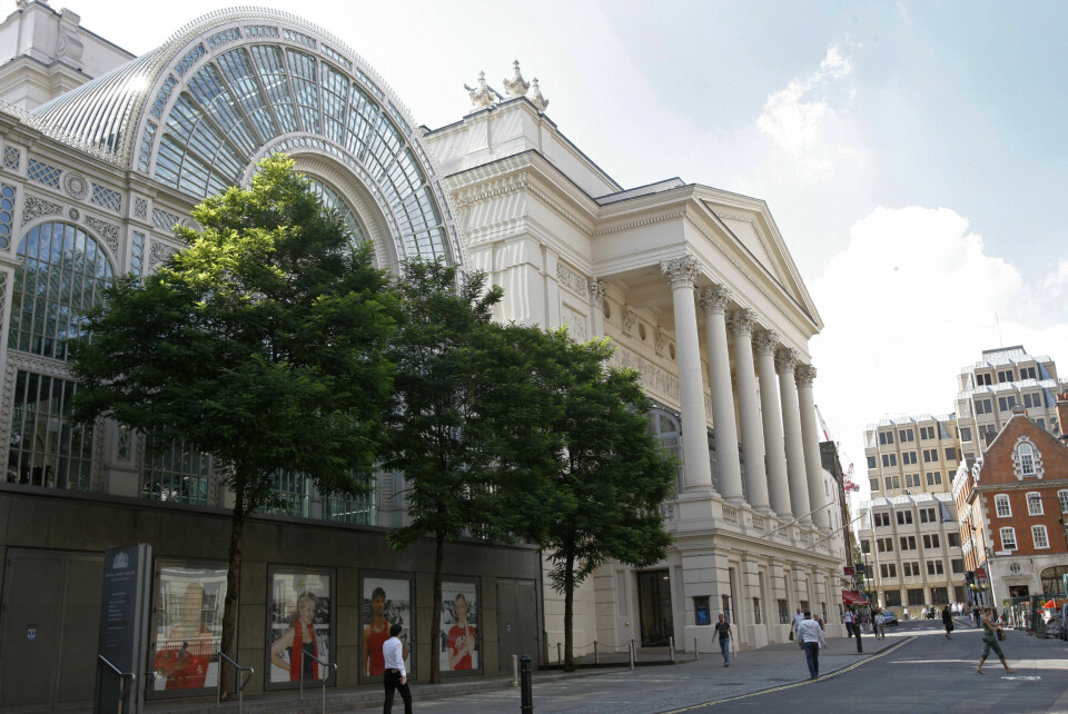 Royal Opera House ved Covent Garden i London Royal Opera House ved Covent Garden i London