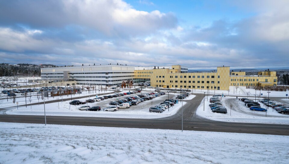 Det er planlagt nytt stråle- og somatikkbygg ved Sykehuset Østfold på Kalnes. Sjukehuset Østfold Kalnes. Foto: Gorm Kallestad / NTB / NPK